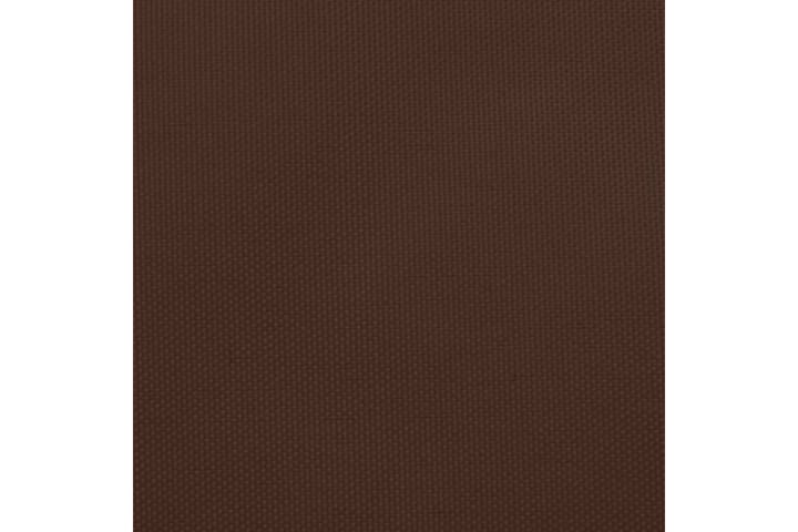 Aurinkopurje Oxford-kangas neliö 4x4 m ruskea - Ruskea - Aurinkopurje