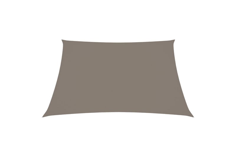Aurinkopurje Oxford-kangas neliö 6x6 m harmaanruskea - Taupe - Puutarhakalusteet - Aurinkosuoja - Aurinkopurje