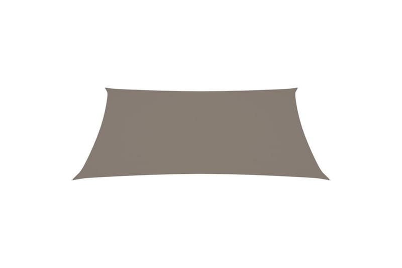 Aurinkopurje Oxford-kangas suorakaide 2,5x4,5 m - Taupe - Puutarhakalusteet - Aurinkosuoja - Aurinkopurje