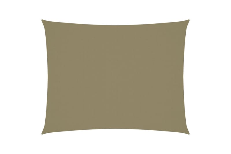 Aurinkopurje Oxford-kangas suorakaide 2,5x4 m beige - Beige - Aurinkopurje