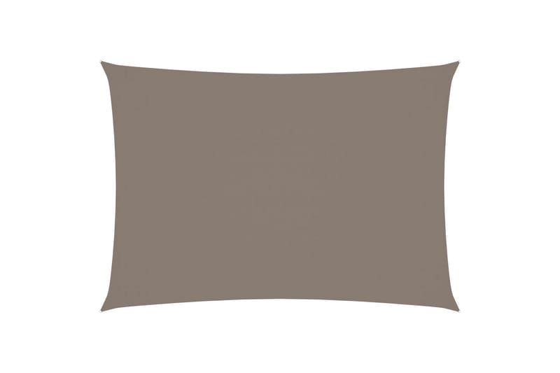 Aurinkopurje Oxford-kangas suorakaide 2,5x4 m harmaanruskea - Taupe - Puutarhakalusteet - Aurinkosuoja - Aurinkopurje