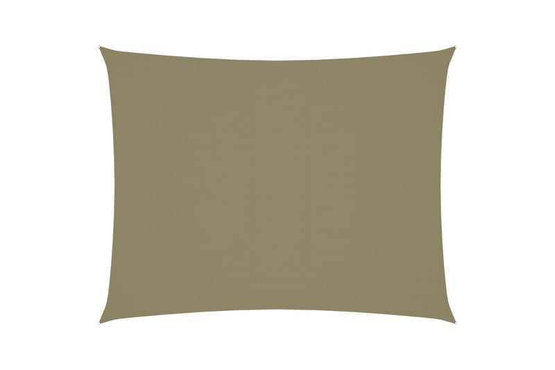 Aurinkopurje Oxford-kangas suorakaide 2x3 m beige - Aurinkopurje