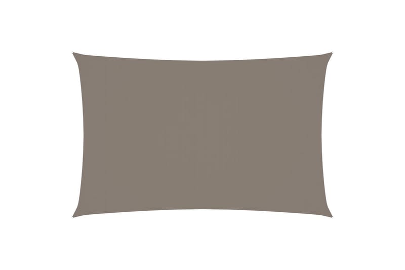 Aurinkopurje Oxford-kangas suorakaide 2x5 m harmaanruskea - Taupe - Puutarhakalusteet - Aurinkosuoja - Aurinkopurje