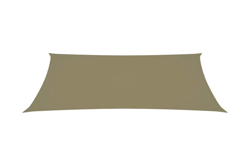 Aurinkopurje Oxford-kangas suorakaide 3x6 m beige - Puutarhakalusteet - Aurinkosuoja - Aurinkopurje