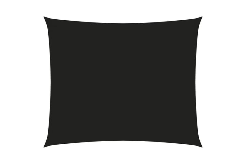 Aurinkopurje Oxford-kangas suorakaide 4x5 m musta - Puutarhakalusteet - Aurinkosuoja - Aurinkopurje