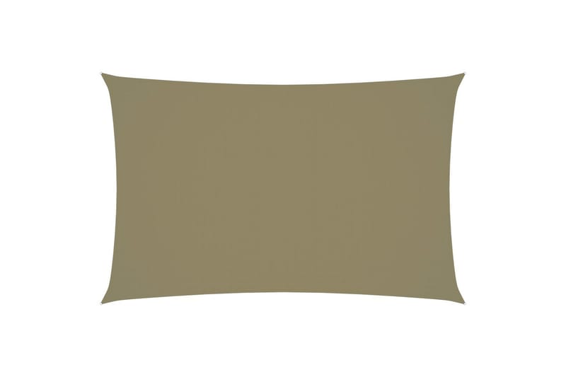 Aurinkopurje Oxford-kangas suorakaide 4x7 m beige - Beige - Puutarhakalusteet - Aurinkosuoja - Aurinkopurje