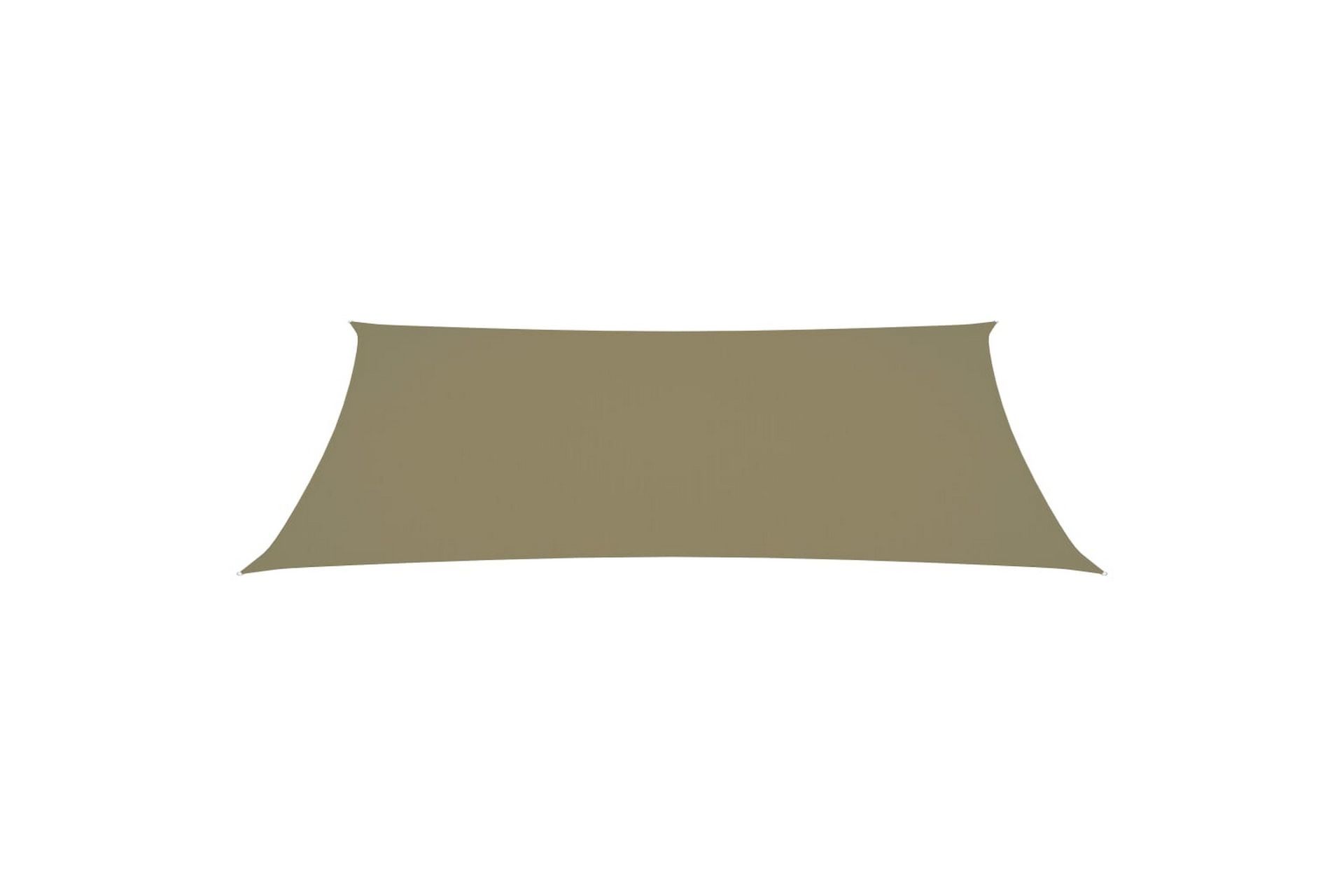 Aurinkopurje Oxford-kangas suorakaide 4x7 m beige - Beige - Puutarhakalusteet - Aurinkosuoja - Aurinkopurje