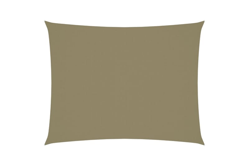 Aurinkopurje Oxford-kangas suorakaide 5x7 m beige - Puutarhakalusteet - Aurinkosuoja - Aurinkopurje