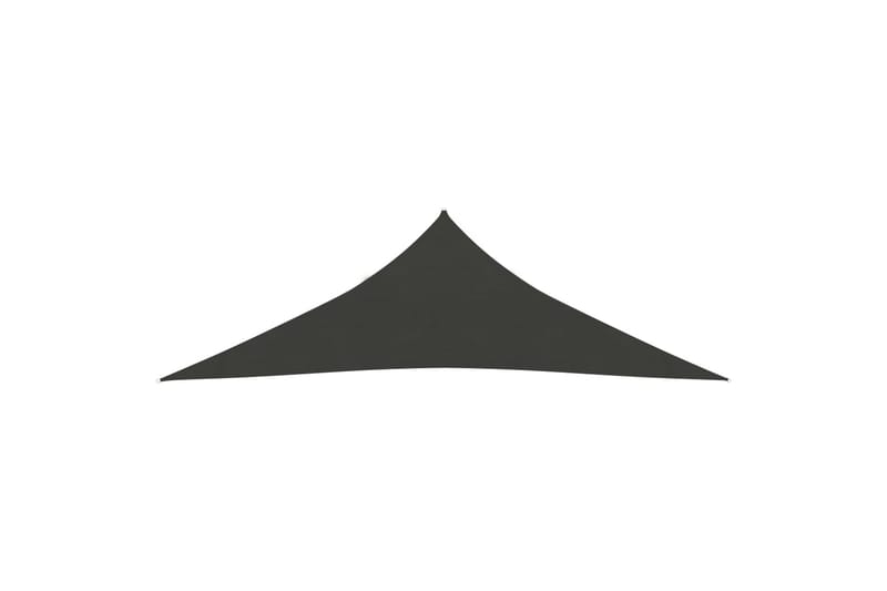 Aurinkopurje 160 g/m² antrasiitti 3,5x3,5x4,9 m HDPE - Antrasiitti - Puutarhakalusteet - Aurinkosuoja - Aurinkopurje