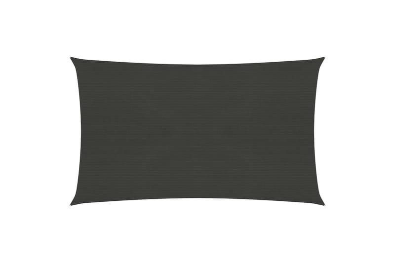 Aurinkopurje 160 g/m² antrasiitti 3,5x5 m HDPE - Antrasiitti - Puutarhakalusteet - Aurinkosuoja - Aurinkopurje