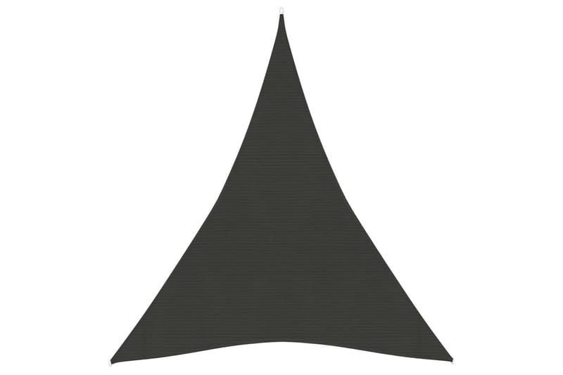 Aurinkopurje 160 g/m² antrasiitti 3x4x4 m HDPE - Antrasiitti - Puutarhakalusteet - Aurinkosuoja - Aurinkopurje
