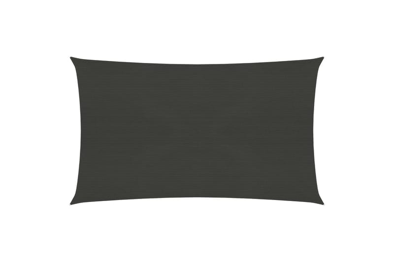 Aurinkopurje 160 g/m² antrasiitti 5x7 m HDPE - Antrasiitti - Puutarhakalusteet - Aurinkosuoja - Aurinkopurje