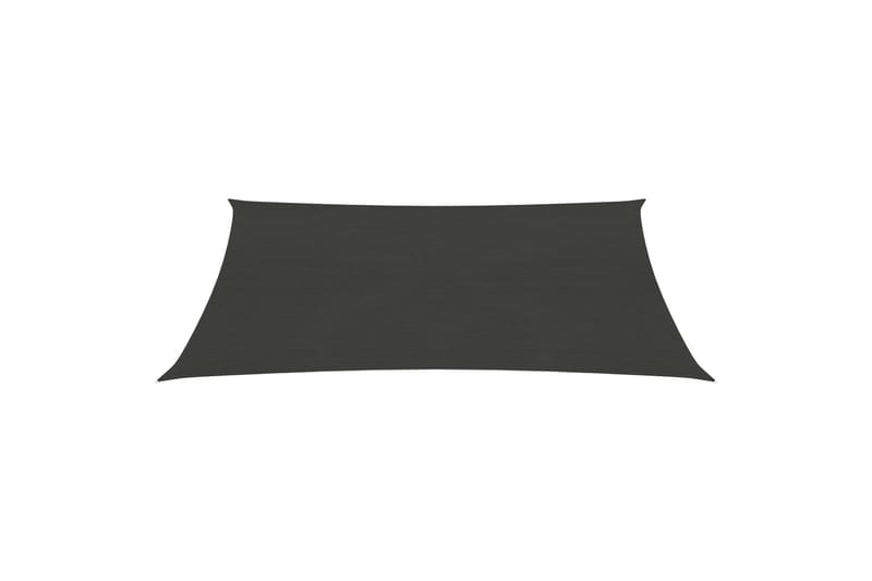 Aurinkopurje 160 g/m² antrasiitti 6x7 m HDPE - Antrasiitti - Puutarhakalusteet - Aurinkosuoja - Aurinkopurje