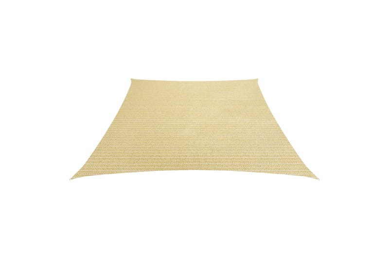 Aurinkopurje 160 g/m² beige 3/4x2 m HDPE - Beige - Puutarhakalusteet - Aurinkosuoja - Aurinkopurje