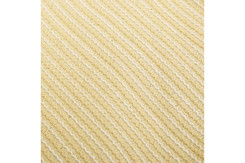 Aurinkopurje 160 g/m² beige 3x3 m HDPE - Beige - Puutarhakalusteet - Aurinkosuoja - Aurinkopurje