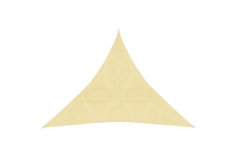 Aurinkopurje 160 g/m² beige 3x3x3 m HDPE - Beige - Aurinkopurje