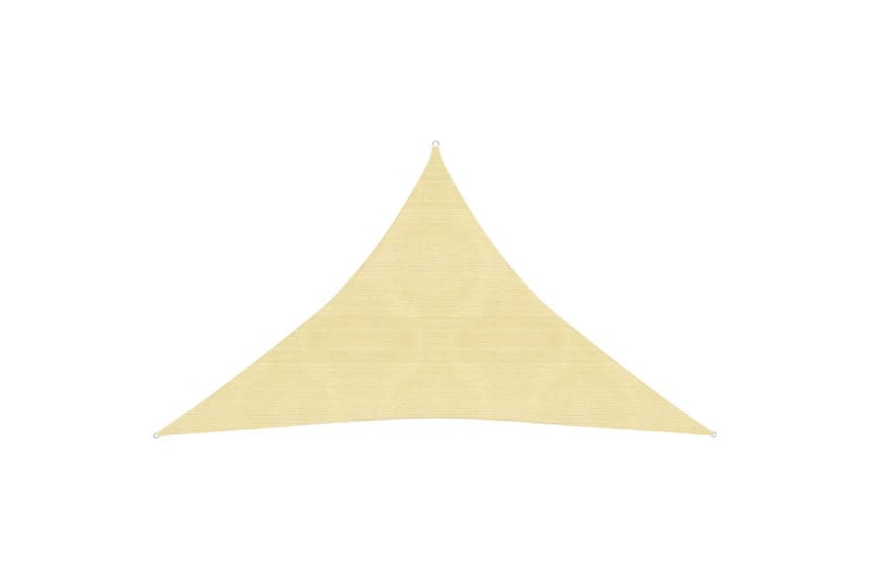 Aurinkopurje 160 g/m² beige 3x3x4,2 m HDPE - Beige - Puutarhakalusteet - Aurinkosuoja - Aurinkopurje