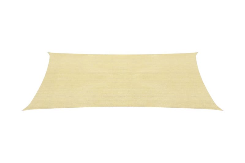 Aurinkopurje 160 g/m² beige 3x4,5 m HDPE - Beige - Puutarhakalusteet - Aurinkosuoja - Aurinkopurje