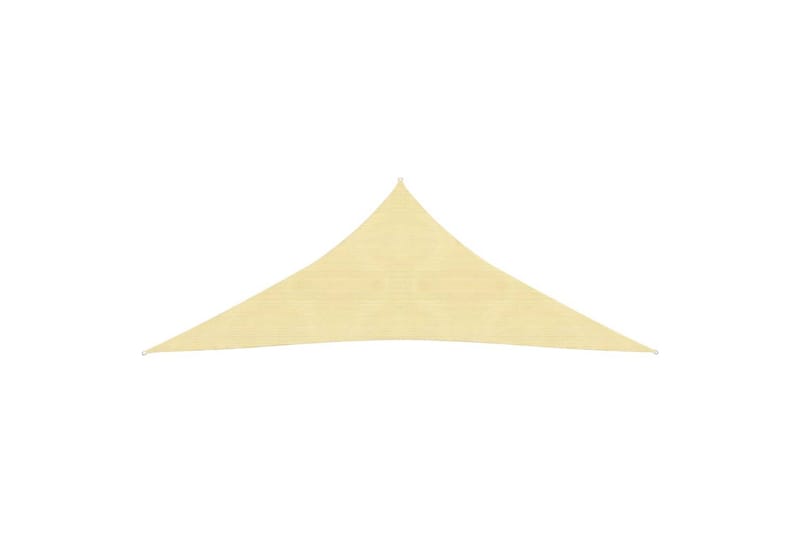 Aurinkopurje 160 g/m² beige 3x4x4 m HDPE - Beige - Puutarhakalusteet - Aurinkosuoja - Aurinkopurje