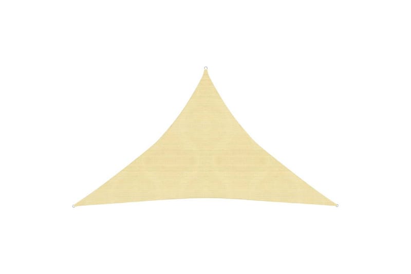 Aurinkopurje 160 g/m² beige 4x4x5,8 m HDPE - Beige - Puutarhakalusteet - Aurinkosuoja - Aurinkopurje