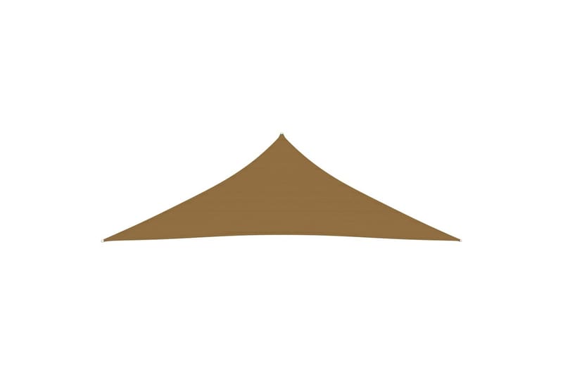 Aurinkopurje 160 g/m² harmaanruskea 4x4x5,8 m HDPE - Taupe - Puutarhakalusteet - Aurinkosuoja - Aurinkopurje