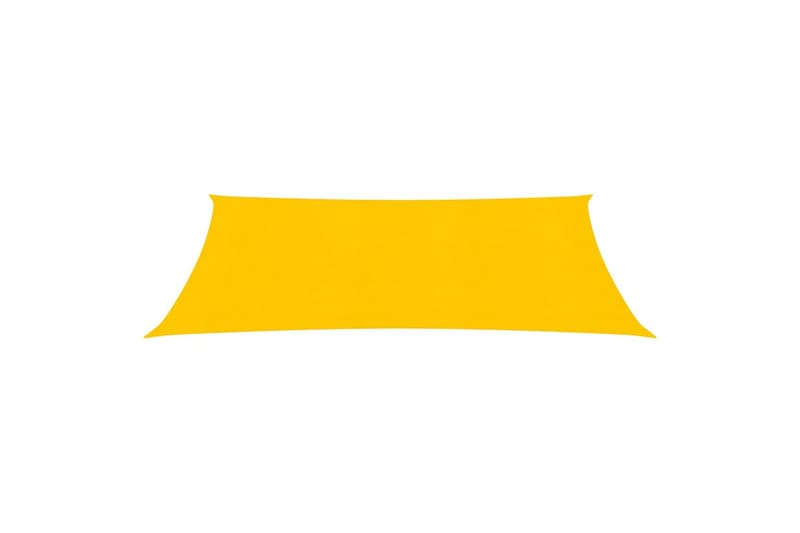 Aurinkopurje 160 g/m² keltainen 2x4 m HDPE - Keltainen - Puutarhakalusteet - Aurinkosuoja - Aurinkopurje