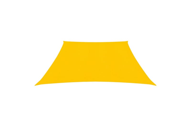 Aurinkopurje 160 g/m² keltainen 3/4x2 m HDPE - Keltainen - Puutarhakalusteet - Aurinkosuoja - Aurinkopurje