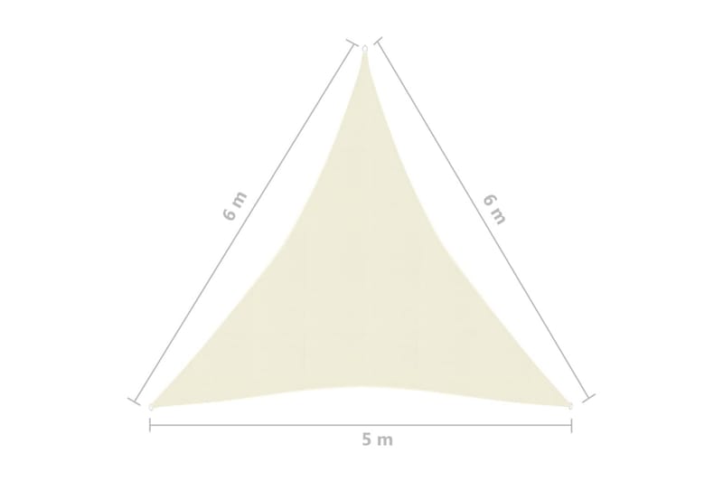 Aurinkopurje 160 g/m² kerma 5x6x6 m HDPE - Kerma - Aurinkopurje