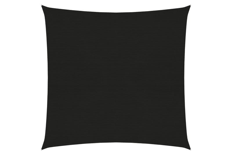 Aurinkopurje 160 g/m² musta 2,5x2,5 m HDPE - Puutarhakalusteet - Aurinkosuoja - Aurinkopurje