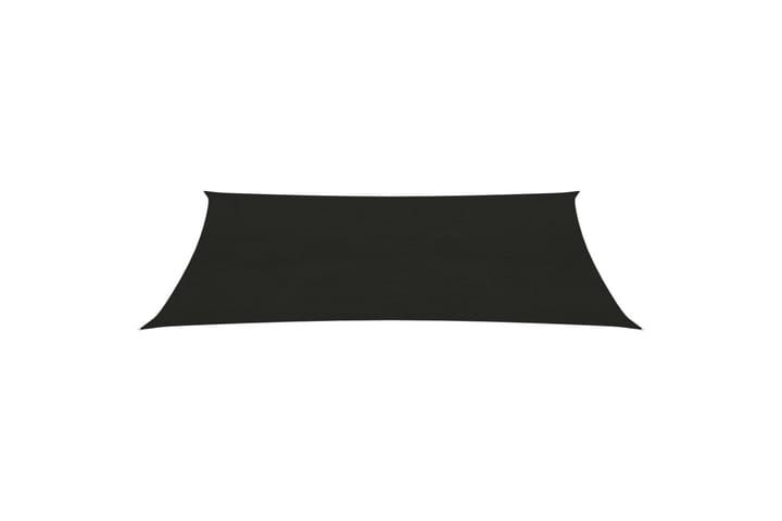 Aurinkopurje 160 g/m² musta 2x5 m HDPE - Musta - Aurinkopurje