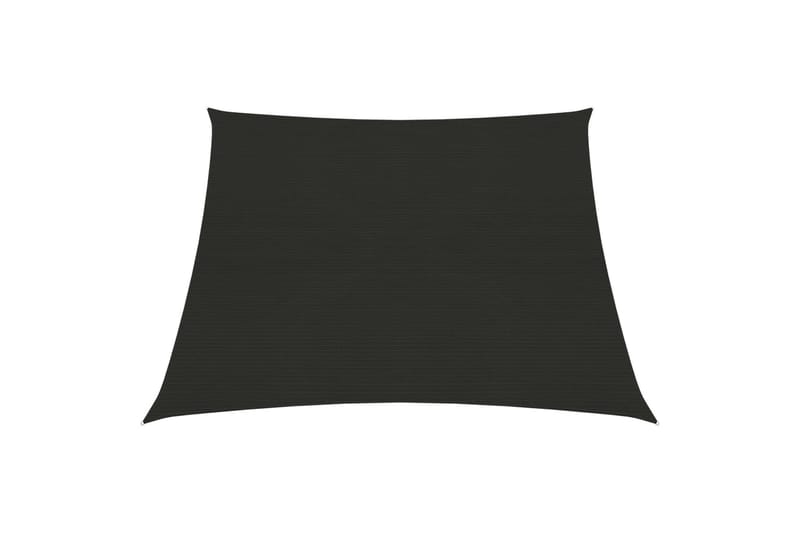 Aurinkopurje 160 g/m² musta 3/4x3 m HDPE - Musta - Puutarhakalusteet - Aurinkosuoja - Aurinkopurje