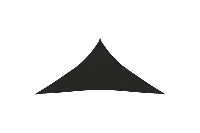 Aurinkopurje 160 g/m² musta 3x3x3 m HDPE - Musta - Puutarhakalusteet - Aurinkosuoja - Aurinkopurje