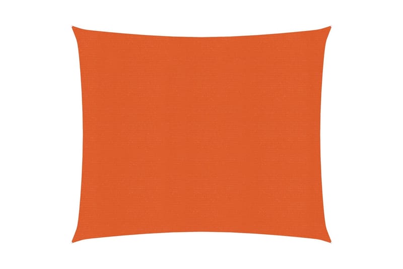 Aurinkopurje 160 g/m² oranssi 3,6x3,6 m HDPE - Puutarhakalusteet - Aurinkosuoja - Aurinkopurje