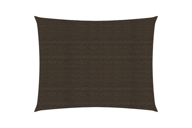 Aurinkopurje 160 g/m² ruskea 2,5x3,5 m HDPE - Ruskea - Puutarhakalusteet - Aurinkosuoja - Aurinkopurje