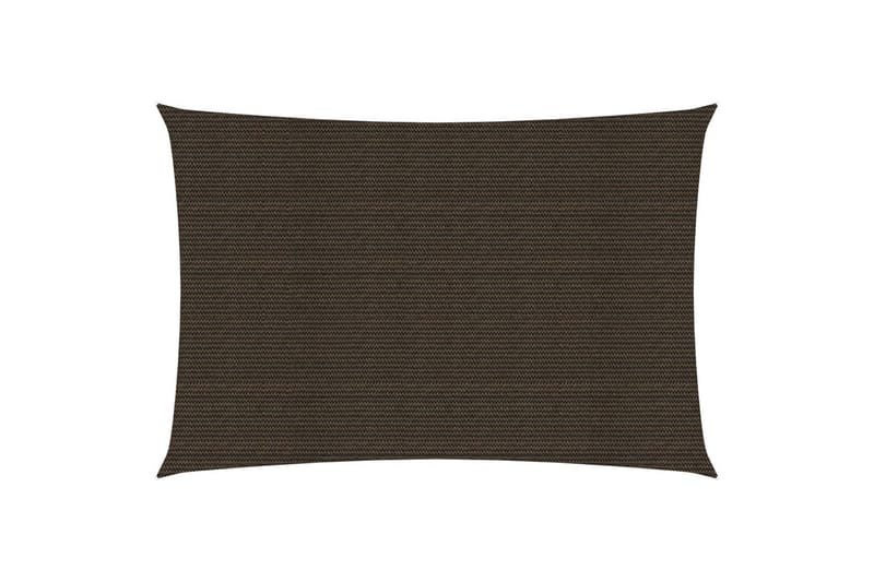 Aurinkopurje 160 g/m² ruskea 2x4 m HDPE - Ruskea - Puutarhakalusteet - Aurinkosuoja - Aurinkopurje