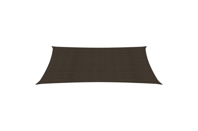 Aurinkopurje 160 g/m² ruskea 2x4 m HDPE - Ruskea - Puutarhakalusteet - Aurinkosuoja - Aurinkopurje