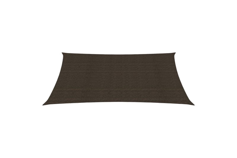 Aurinkopurje 160 g/m² ruskea 3x4,5 m HDPE - Ruskea - Puutarhakalusteet - Aurinkosuoja - Aurinkopurje