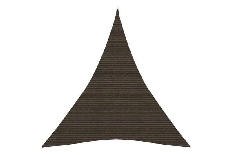 Aurinkopurje 160 g/m² ruskea 4x5x5 m HDPE - Ruskea - Puutarhakalusteet - Aurinkosuoja - Aurinkopurje