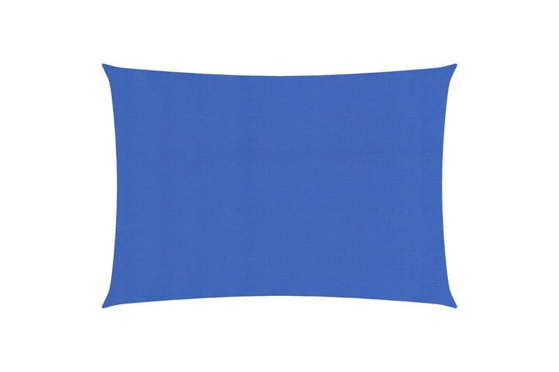 Aurinkopurje 160 g/m² sininen 2,5x4 m HDPE - Sininen - Puutarhakalusteet - Aurinkosuoja - Aurinkopurje