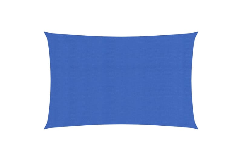 Aurinkopurje 160 g/m² sininen 2x5 m HDPE - Sininen - Puutarhakalusteet - Aurinkosuoja - Aurinkopurje