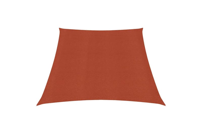 Aurinkopurje 160 g/m² terrakotta 3/4x2 m HDPE - Ruskea - Puutarhakalusteet - Aurinkosuoja - Aurinkopurje