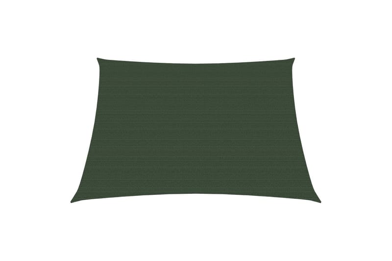 Aurinkopurje 160 g/m² tummanvihreä 3/4x2 m HDPE - Vihreä - Puutarhakalusteet - Aurinkosuoja - Aurinkopurje
