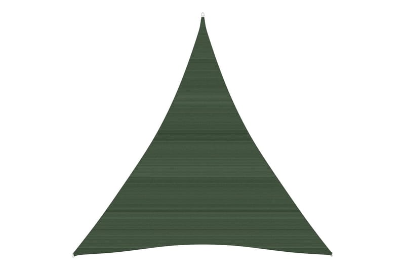 Aurinkopurje 160 g/m² tummanvihreä 4x5x5 m HDPE - Vihreä - Puutarhakalusteet - Aurinkosuoja - Aurinkopurje