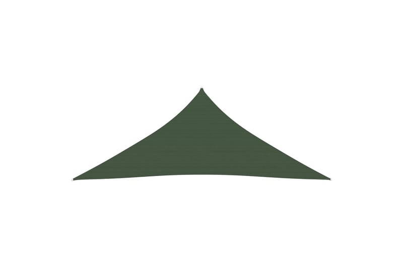 Aurinkopurje 160 g/m² tummanvihreä 4x5x5 m HDPE - Vihreä - Puutarhakalusteet - Aurinkosuoja - Aurinkopurje