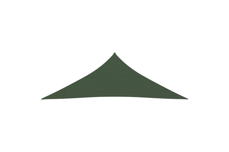 Aurinkopurje 160 g/m² tummanvihreä 5x5x5 m HDPE - Vihreä - Puutarhakalusteet - Aurinkosuoja - Aurinkopurje