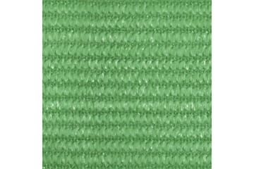 Aurinkopurje 160 g/m² vaaleanvihreä 2x4,5 m HDPE - Vihreä - Puutarhakalusteet - Aurinkosuoja - Aurinkopurje