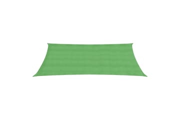 Aurinkopurje 160 g/m² vaaleanvihreä 2x4,5 m HDPE - Vihreä - Puutarhakalusteet - Aurinkosuoja - Aurinkopurje