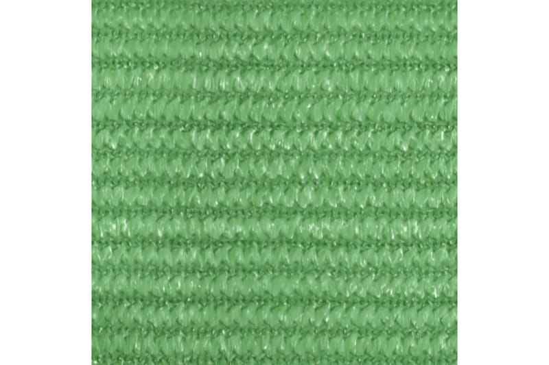 Aurinkopurje 160 g/m² vaaleanvihreä 2x4 m HDPE - Vihreä - Puutarhakalusteet - Aurinkosuoja - Aurinkopurje