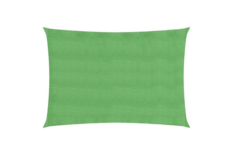 Aurinkopurje 160 g/m² vaaleanvihreä 2x4 m HDPE - Vihreä - Puutarhakalusteet - Aurinkosuoja - Aurinkopurje