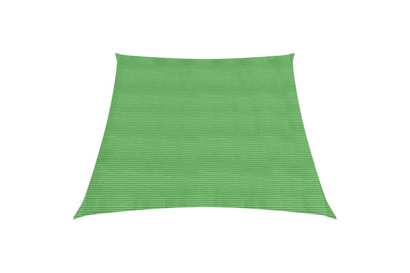 Aurinkopurje 160 g/m² vaaleanvihreä 4/5x3 m HDPE - Vihreä - Puutarhakalusteet - Aurinkosuoja - Aurinkopurje